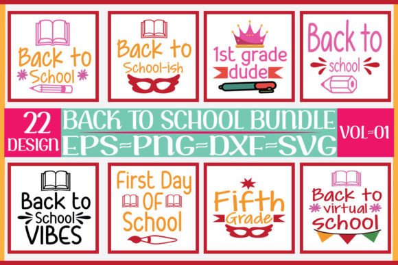 22 Back to School Bundle: A Versatile Digital Resource for Creative Projects