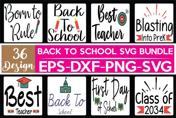 36 Back to School SVG Bundle: A Comprehensive Overview
