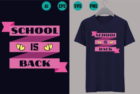 Back to School T-Shirt Design 47: A Versatile and Creative Solution for Students and Educators