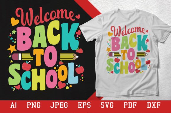 Back to School Tshirt Designs