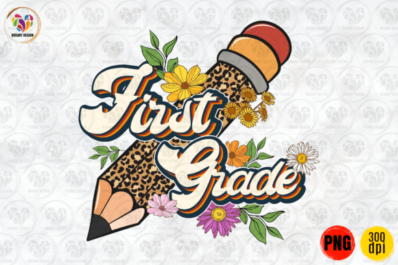 First Grade, Pencil, Back to School PNG: A Digital Tool for Creative Expression