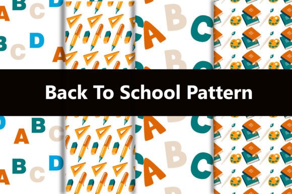 Seamless Back to School Pattern